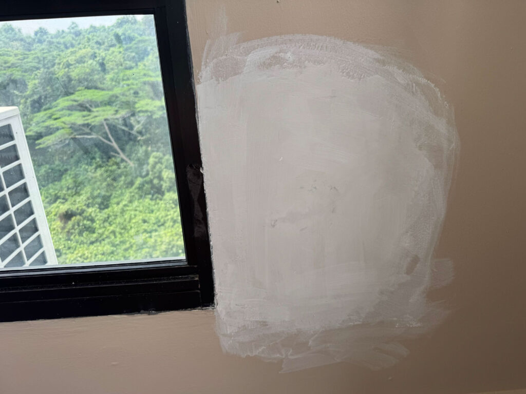 hdb wall plastering